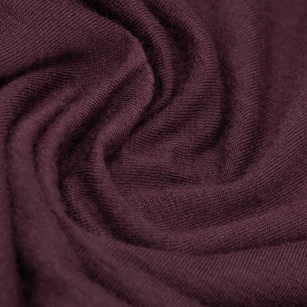 Intimissimi Boat Neck Modal Cashmere Ultralight Top Dark Burgundy - Picture 6 of 6